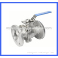 China made in china flange type stainless steel ball valve